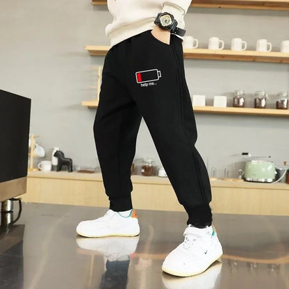 Cartoon Printed Children's Clothing Outdoor Casual Pant Basketball Sports Pants Quality Soft Comfortable Slim Fit Boys' Trousers