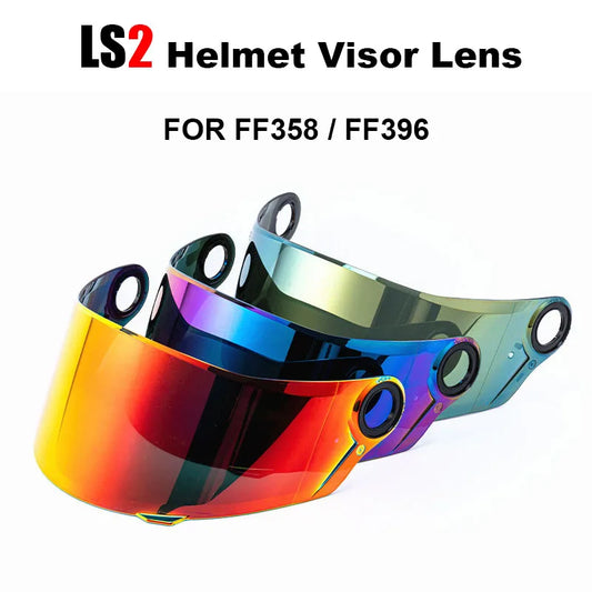 Casco LS2 Original Fit para FF358 FF396 Full Face Motercycle Helmet Visor Shield Lens Capacete LS2 Capacete Acessórios para Motocicleta 