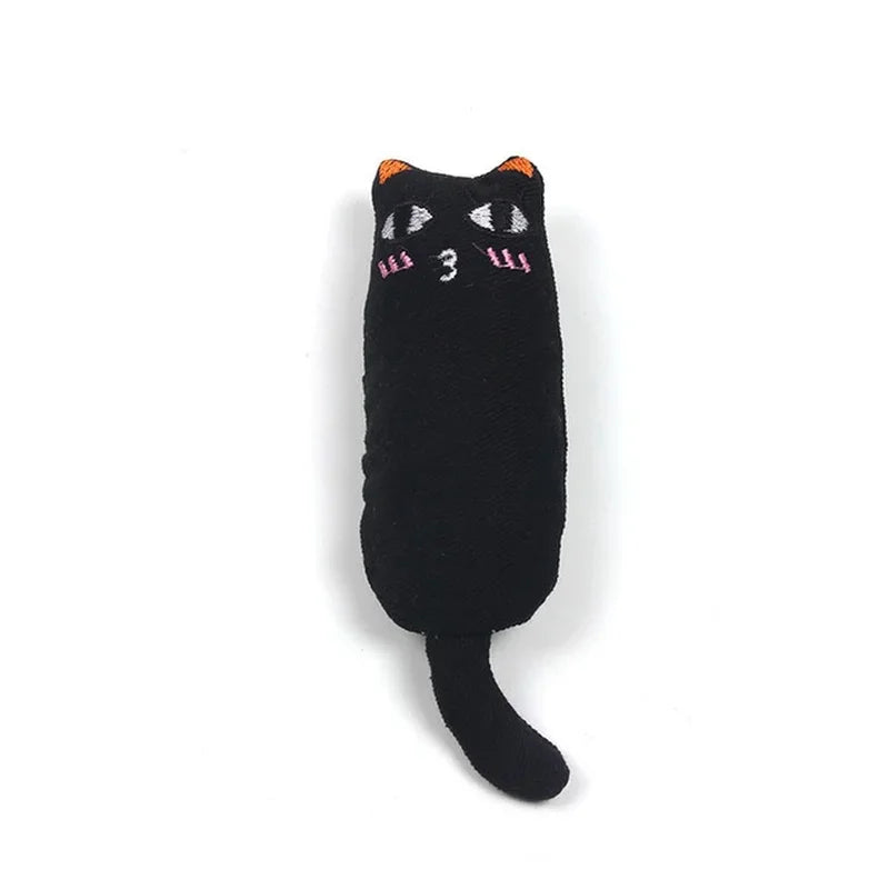 Catnip Toy Cats Products for Pets Cute Cat Toys for Kitten Teeth Grinding Cat Plush Thumb Pillow Pet Accessories Leedoar
