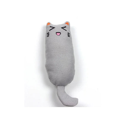 Catnip Toy Cats Products for Pets Cute Cat Toys for Kitten Teeth Grinding Cat Plush Thumb Pillow Pet Accessories Leedoar