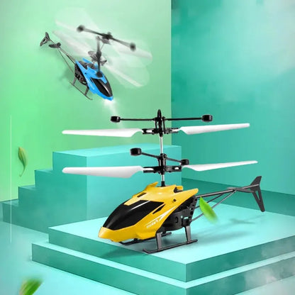 Charging Remote Control Aircraft Induction Two-Way Helicopter Indoor Suspension Anti Drop Electric Luminescence Leedoar