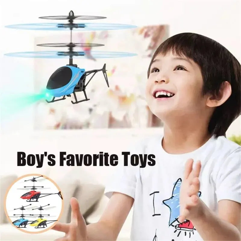 Charging Remote Control Aircraft Induction Two-Way Helicopter Indoor Suspension Anti Drop Electric Luminescence Leedoar