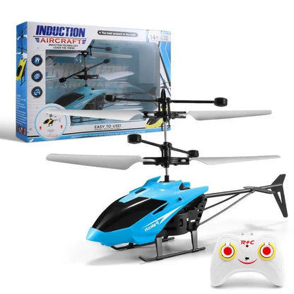 Charging Remote Control Aircraft Induction Two-Way Helicopter Indoor Suspension Anti Drop Electric Luminescence Leedoar