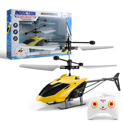 Charging Remote Control Aircraft Induction Two-Way Helicopter Indoor Suspension Anti Drop Electric Luminescence Leedoar