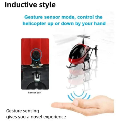 Charging Remote Control Aircraft Induction Two-Way Helicopter Indoor Suspension Anti Drop Electric Luminescence Leedoar