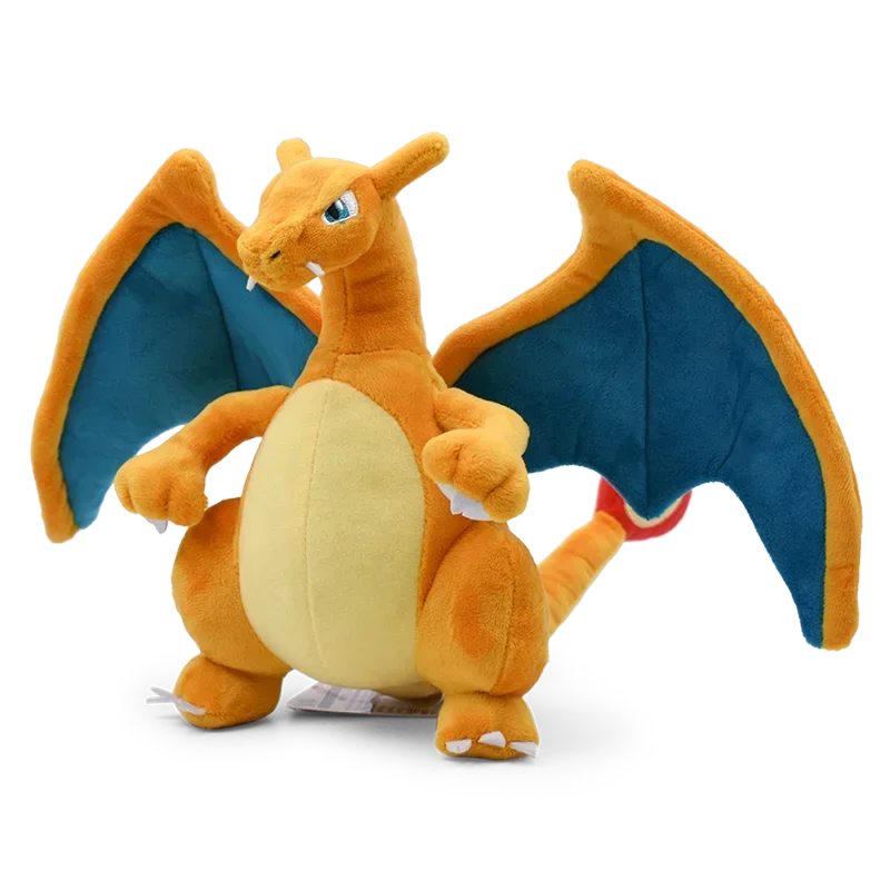 Charizard Plush Toys 8" Stuffed Collection Doll, Birthday Gift for Children Stuffed Animals Peluche Dolls Gifts Leedoar