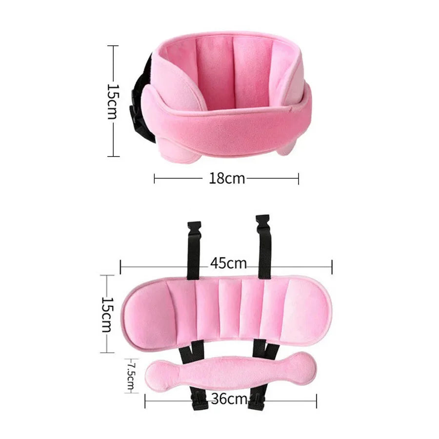 Child Car Safety Seat Head Fixing Belt Children Sleep Protector Head Supports Baby Aid Head Sleep Protector Pillows