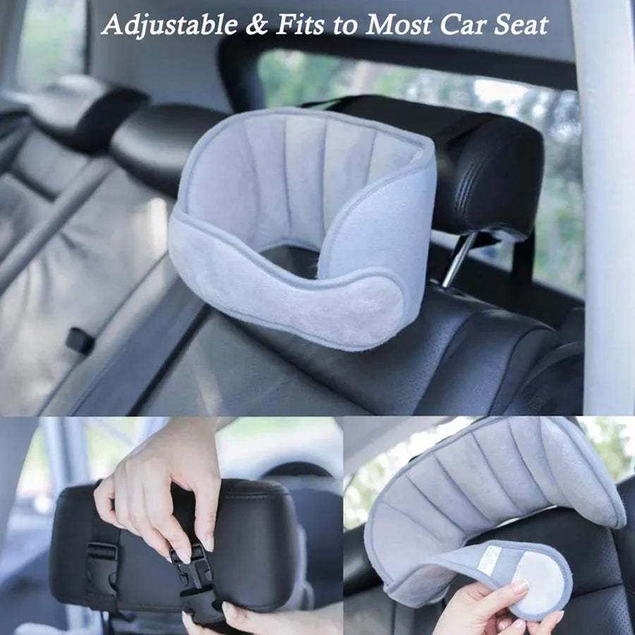 Child Car Safety Seat Head Fixing Belt Children Sleep Protector Head Supports Baby Aid Head Sleep Protector Pillows