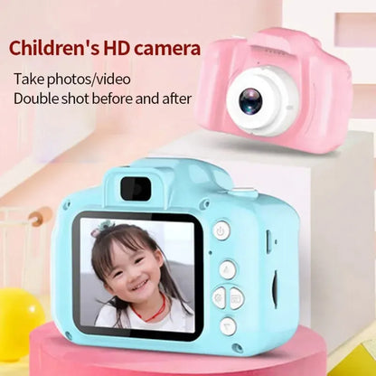 Children Toys Camera Digital Vintage Camera Kids Projection Video Camera Outdoor Photography 32GB Gift For Kids Leedoar