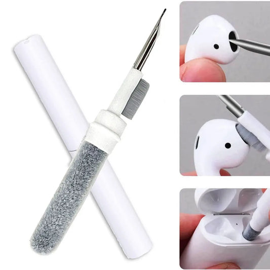 Kit de limpeza para fones de ouvido Airpods Pro 1 2 3, caneta de limpeza, escova, estojo para fones de ouvido Bluetooth, teclado, ferramentas de limpeza de telefone 