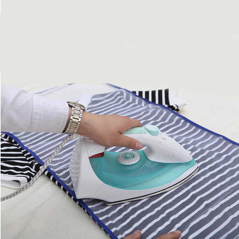 Clothes Ironing Protection Pad Cloth Protective Press Mesh Ironing Board Mat Insulation Against Random Colors Ironing Board Cove Leedoar