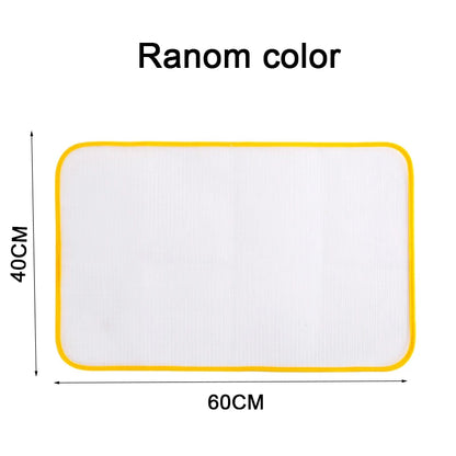 Clothes Ironing Protection Pad Cloth Protective Press Mesh Ironing Board Mat Insulation Against Random Colors Ironing Board Cove Leedoar