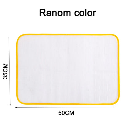 Clothes Ironing Protection Pad Cloth Protective Press Mesh Ironing Board Mat Insulation Against Random Colors Ironing Board Cove Leedoar