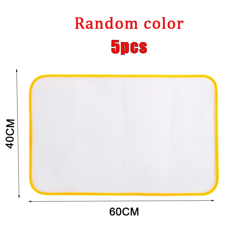 Clothes Ironing Protection Pad Cloth Protective Press Mesh Ironing Board Mat Insulation Against Random Colors Ironing Board Cove Leedoar