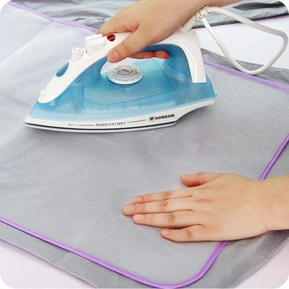 Clothes Ironing Protection Pad Cloth Protective Press Mesh Ironing Board Mat Insulation Against Random Colors Ironing Board Cove Leedoar