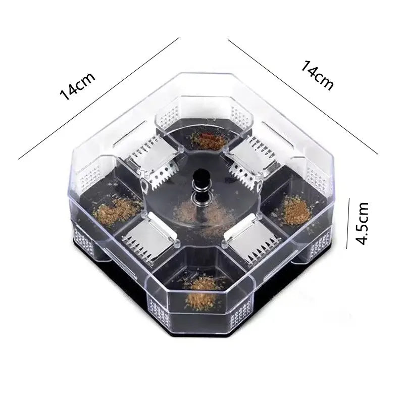 Cockroach Trap Bug Catching Tool Cockroach Box Home Indoor Kitchen Safety Physical Bug Size Pass Kill Trap Trap Leedoar