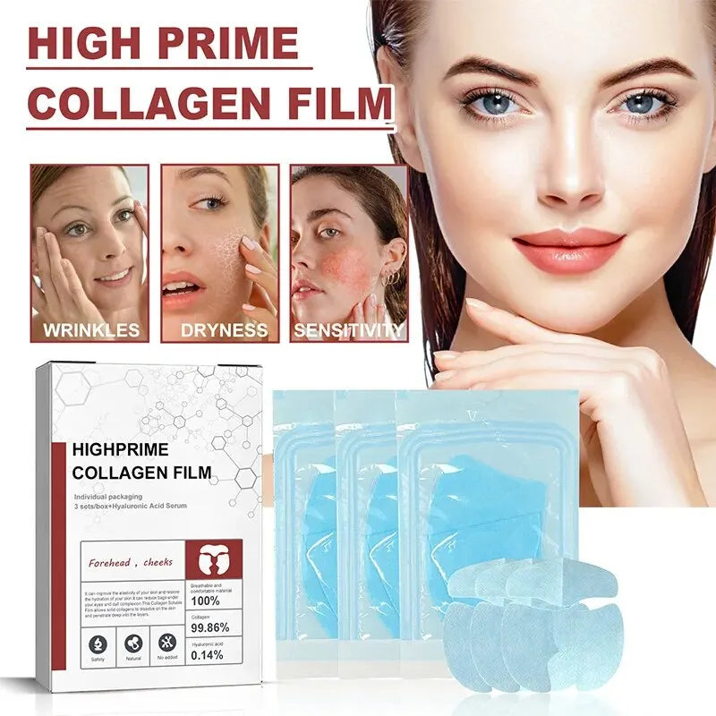 Collagen Membrane Lightens Wrinkles, Bags, Dark Circles, Firming Skin, Plump And Moisturizing Eye Rejuvenation Membrane Leedoar