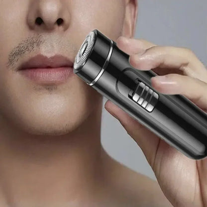 Compact & Convenient Electric Razor for Men - USB Rechargeable, Wet & Dry, Easy One-Button Use - Perfect for Home, Car & Travel! Leedoar