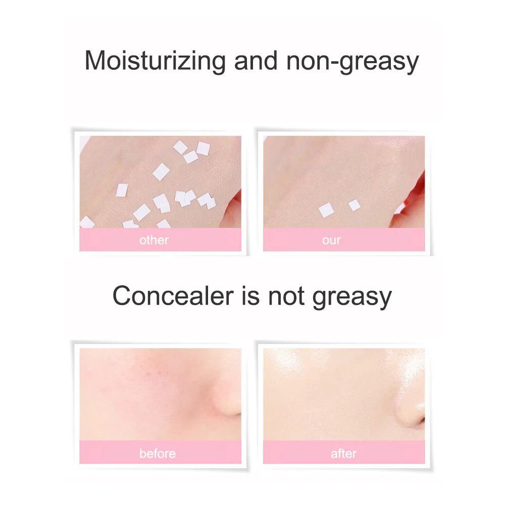 Concealer Air Cushion Naturally Long-lasting Makeup Brightening, Modifying Dullness Not Easy To Get Stuck Cappuvini Liquid Found Leedoar