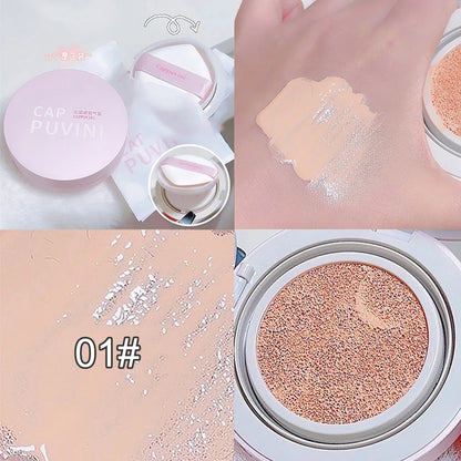 Concealer Air Cushion Naturally Long-lasting Makeup Brightening, Modifying Dullness Not Easy To Get Stuck Cappuvini Liquid Found Leedoar