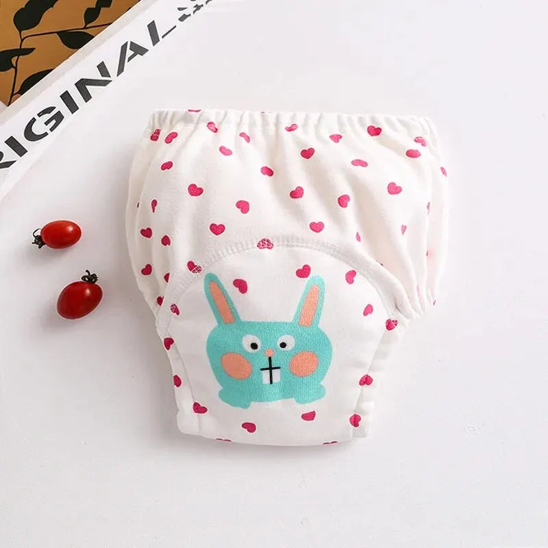 Cotton Baby Training Pants for Kids Diaper Waterproof Underwear Infant Panties Washable Boys Girl Cloth Diapers Reusable Nappies Leedoar