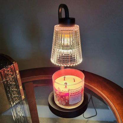 Creative Lifting Aromatherapy Wax Melting Lamp with Adjustable Brightness Timed Bedroom Bedside Atmosphere Decoration Lighting