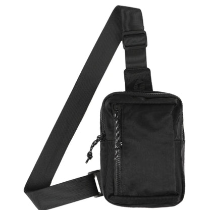 Bolsa transversal masculina, bolsa de peito esportiva de marca japonesa, bolsa de ombro diagonal simples, bolsa transversal 