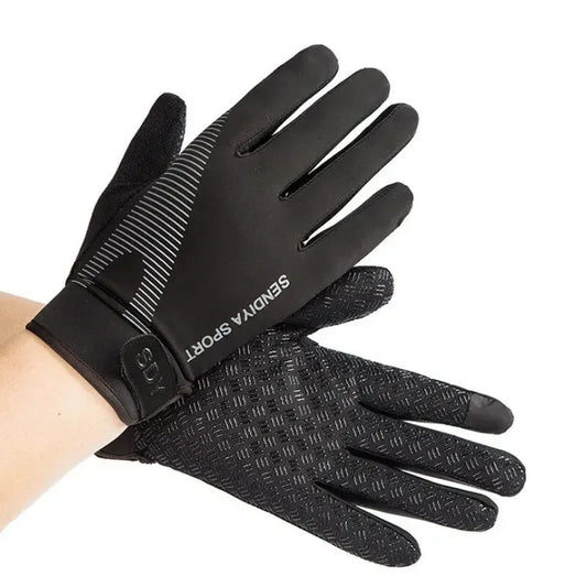 Cycling Gloves All Refer to MEN'S AND WOMEN'S Thin Breathable Touch Screen Outdoor Sports, Mountaineering, Fitness, Mountain Ice Leedoar