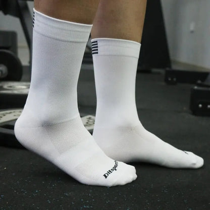 Cycling Socks Running Quick Dry Medium Cylinder Men and Women Sports Fitness in the Tube Leedoar