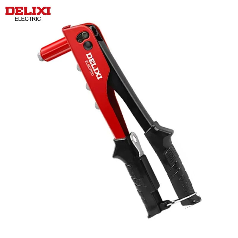 DELIXI ELECTRIC Rivet Gun，Manual Professional Pull Gun High Lever More labor-saving，TighteningandRiveting of Metal SheetandPipe Leedoar