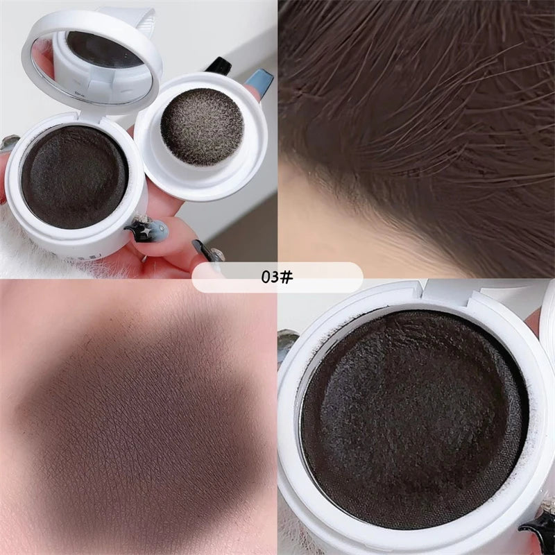 DIKALU Hairline Clay Filler Hair Repair Waterproof and Sweatproof Updo Powder Contouring Shadow Pen to Cover High Forehead Leedoar