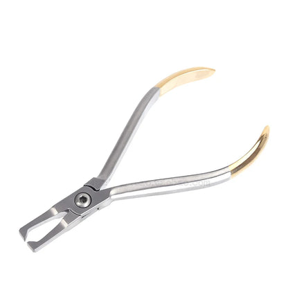 Dental Anterior Teeth Bracket Removing Pliers Stainless Steel Orthodontic Tools Forceps Dentist Pliers Cutting Adhesive Part Leedoar