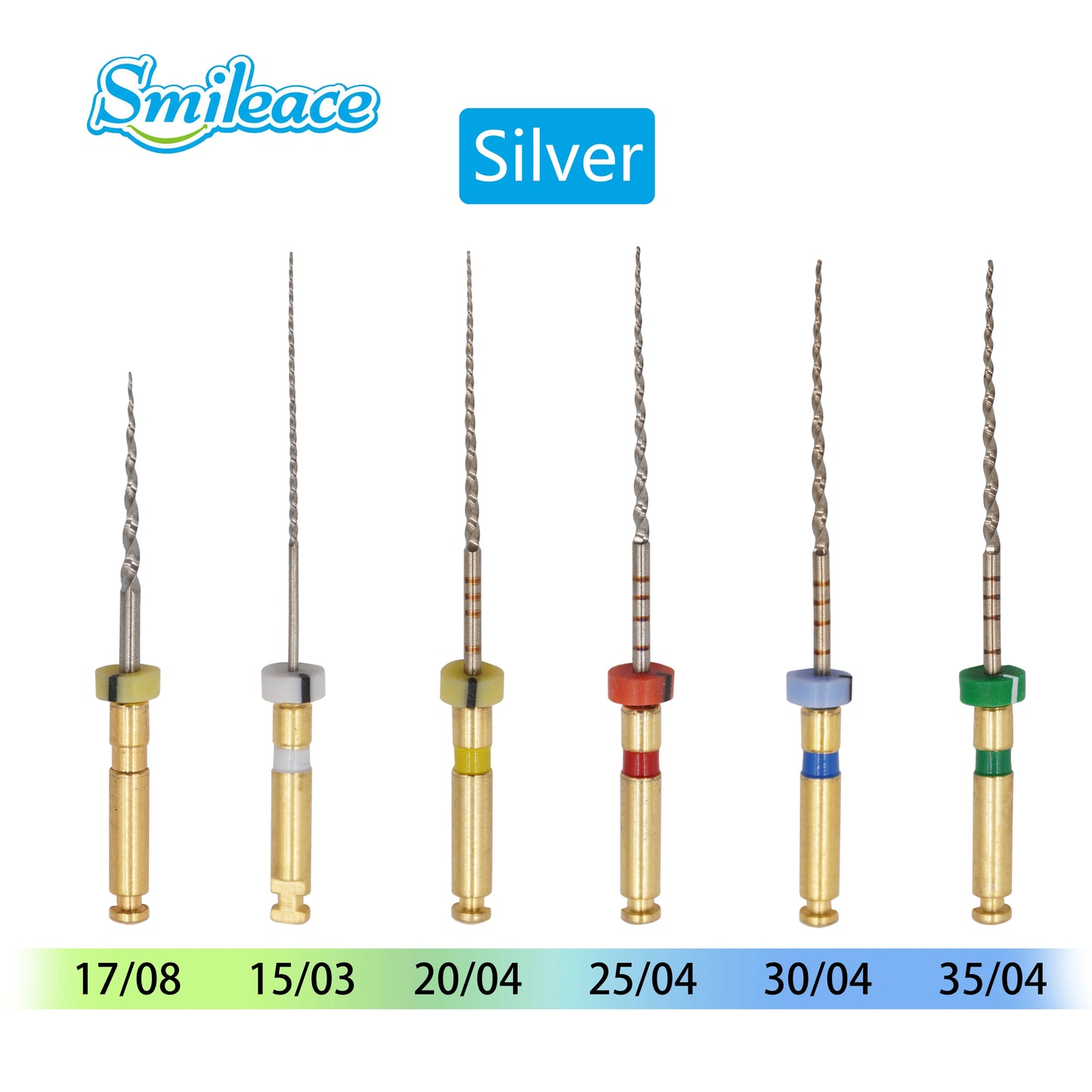 Limas de canal radicular dentárias Agulhas cônicas Limas endodônticas 25mm Níquel Titânio Material universal para canal radicular Instrumento odontológico 