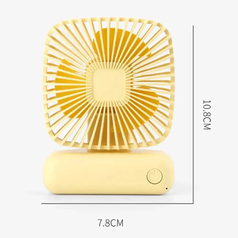 Desktop Desktop Small Fan Mini Handheld Usb Three Speed Cool Air Car Home Office Portable Quiet Outdoor Simple Portable Summer Leedoar