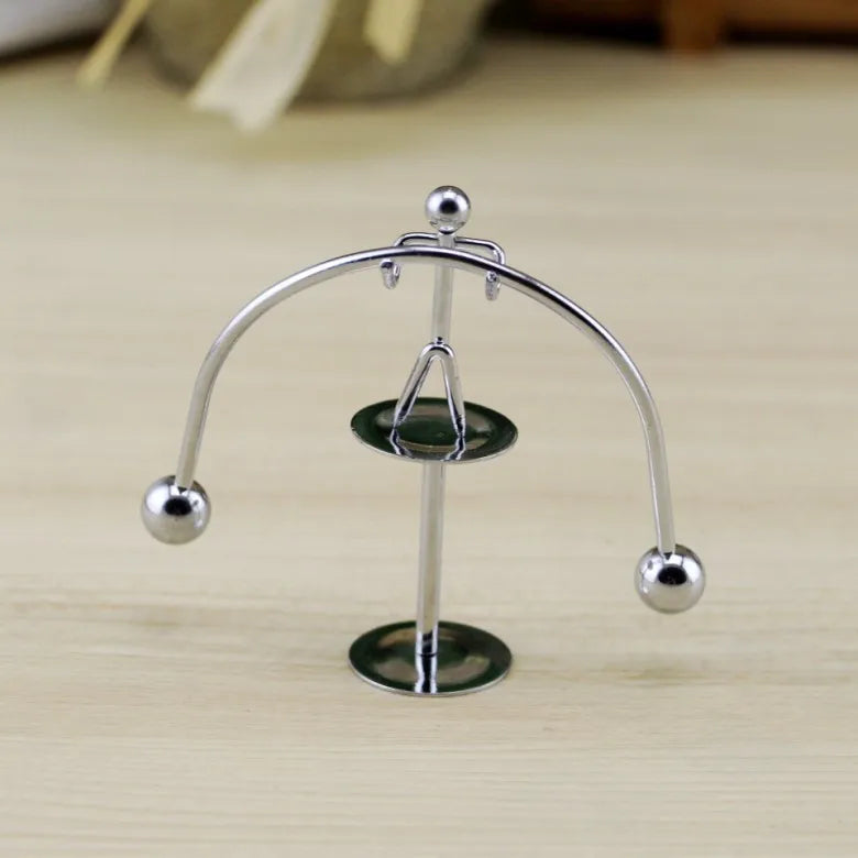 Desktop decoration Early Fun Development Educational Desk Toy Gift Newtons Cradle Steel Balance Ball Physics Science Pendulum Leedoar