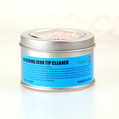 Desoldering Cleaning Ball Soldering Iron Mesh Filter Cleaning Nozzle Tip Copper Wire Cleaner Ball Metal Dross Box Clean Ball Leedoar