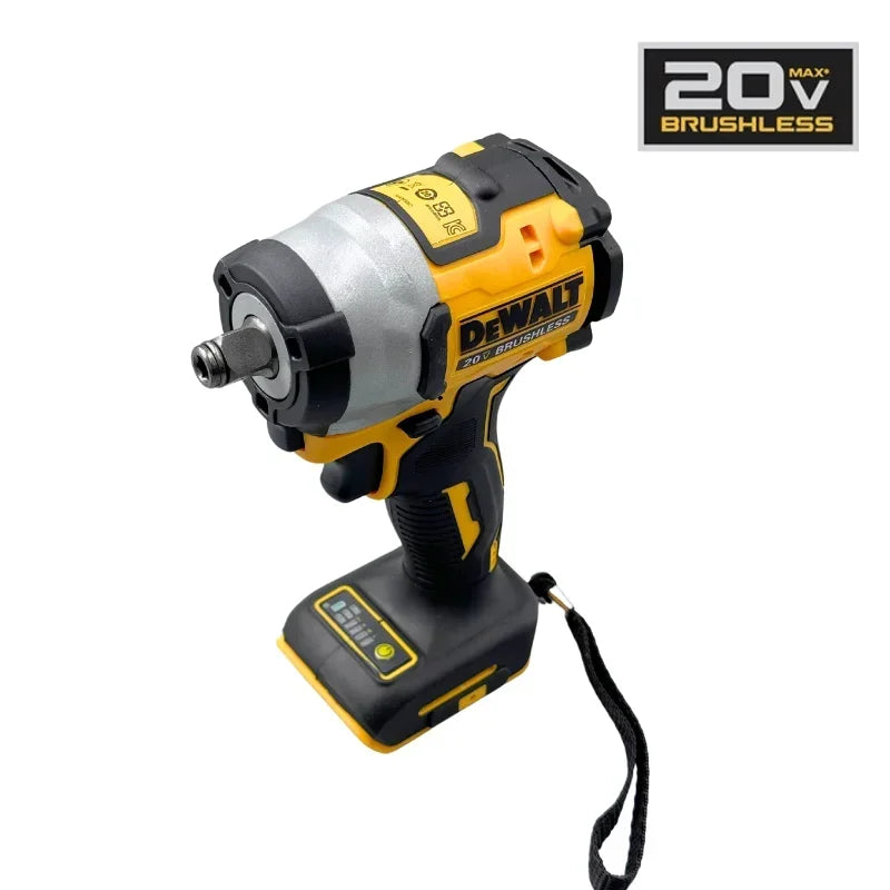 Dewalt DCF922 Wireless Impact Wrench Rechargeable High Torque 205Nm(Reverse) 1/2" 2500 PRM Universal 20V Battery Power Tools Leedoar