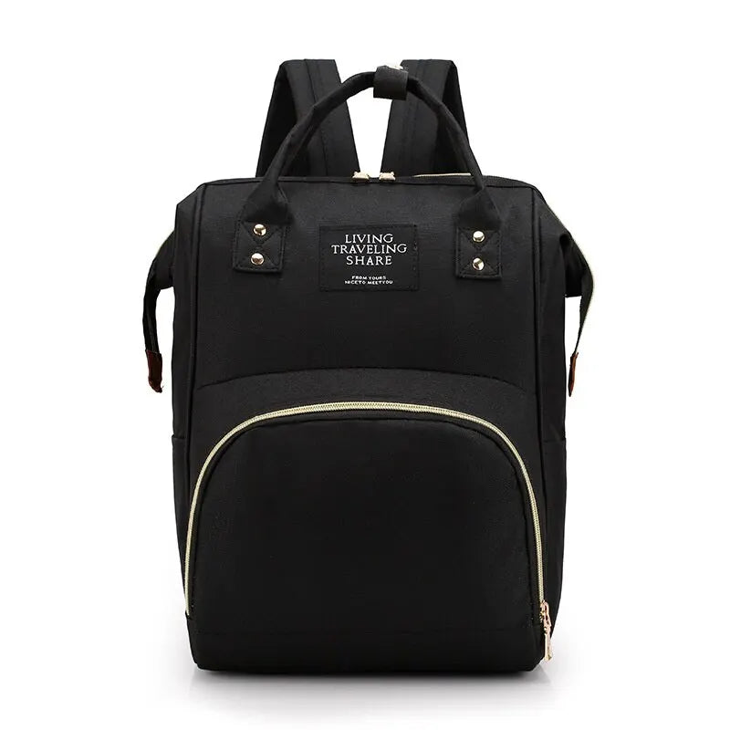 Diaper Bag Mummy Backpack Large Capacity Bag Mom Baby Multi-function Waterproof Outdoor Travel Diaper Bags For Baby Care Leedoar