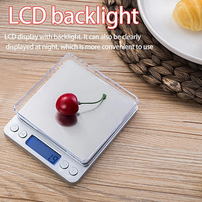 Digital Jewelry Scale Smart Precision Electronic Pocket Portable Kitchen Food Scales Gram Weight Balance Leedoar