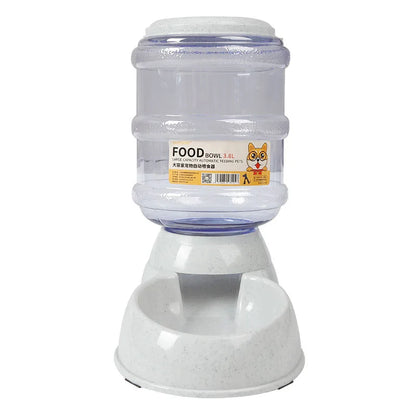 Dog Automatic Feeders Plastic Water Bottle Cat Bowl Feeding and Drinking Dog Water Dispenser Pet Feeding Bowl Pet Supplies Leedoar