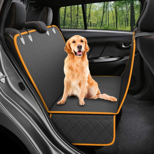 Dog Car Seat Cover Waterproof Pet Travel Dog Carrier Hammock Car Rear Back Seat Protector Mat Safety Carrier For Dogs Safety Pad Leedoar