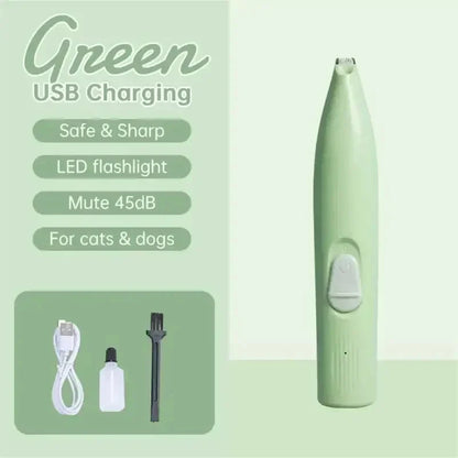 Dog Hair Trimmer Electric Dog Cutter Professional Pet Foot Hair Trimmer Cat Grooming Hairdresser Scissors Butt Ear Pedicator Dog