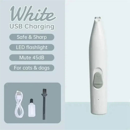 Dog Hair Trimmer Electric Dog Cutter Professional Pet Foot Hair Trimmer Cat Grooming Hairdresser Scissors Butt Ear Pedicator Dog