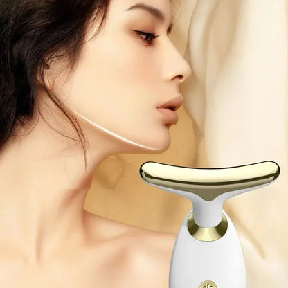 Dolphin Beauty Instrument Home Facial Desalination Neck Line Lightweight Portable Beauty Tool Neck Skin Care Beauty Massager Leedoar