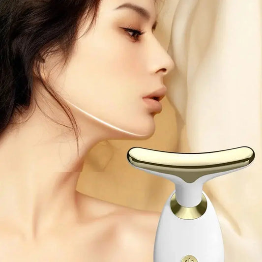 Dolphin Beauty Instrument Home Facial Desalination Neck Line Lightweight Portable Beauty Tool Neck Skin Care Beauty Massager Leedoar