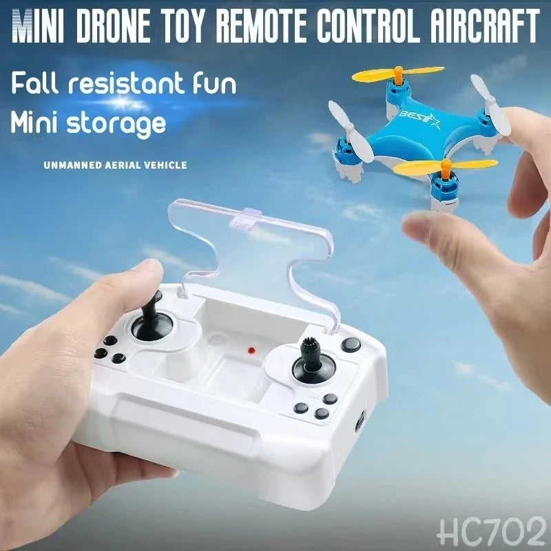 Drone Mini Remote Control Aircraft New Children's Toy Micro Aircraft Fixed Height Quadcopter Leedoar