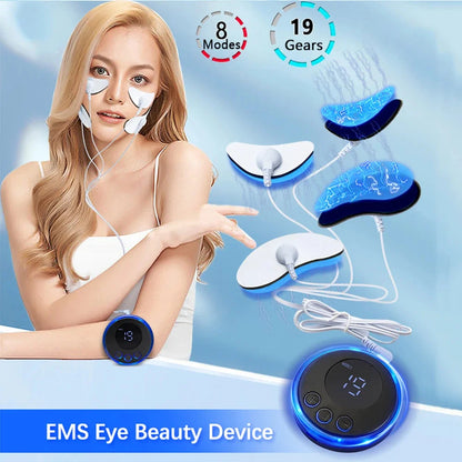 EMS Face Lifting Massage Microcurrent Face For Face Anti Wrinkle Skin Tighten Beauty Health Face Massage Leedoar