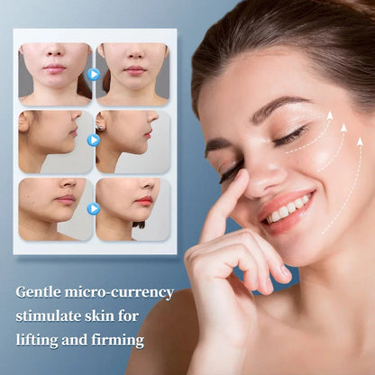 EMS Face Lifting Massage Microcurrent Face For Face Anti Wrinkle Skin Tighten Beauty Health Face Massage Leedoar