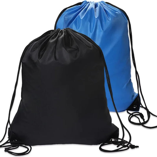 Eco Poliéster Pacote Bolso Corrida Mochila Portátil À Prova D'Água Mochilas de Compras Mochilas Portáteis Homens Mulheres Esportes Ao Ar Livre Bolsa de Ginástica 