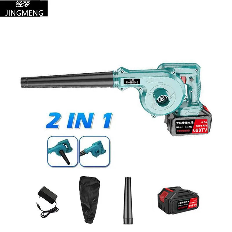 Electric Air Blower Garden Cordless  Vacuum Cleaner Dust Computer Collector Handheld Power Tools For Makita Battery Leedoar